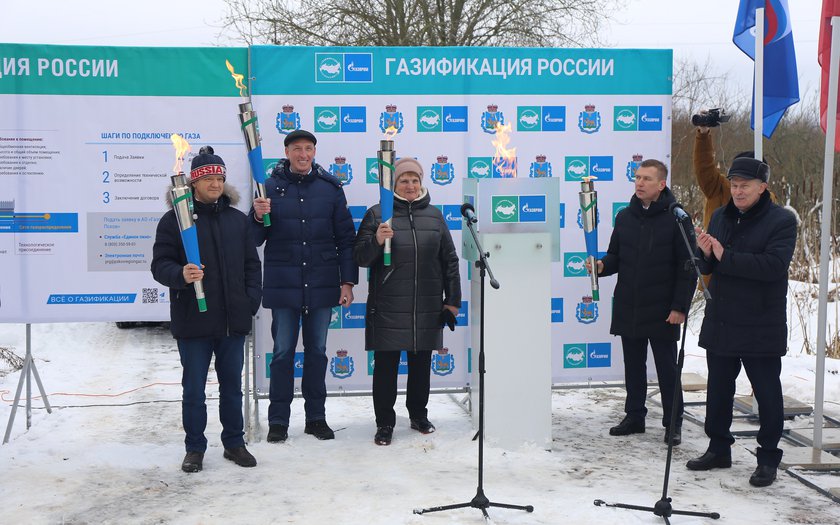 В рабочем поселке Бежаницы Псковской области введен в эксплуатацию внутрипоселковый газопровод