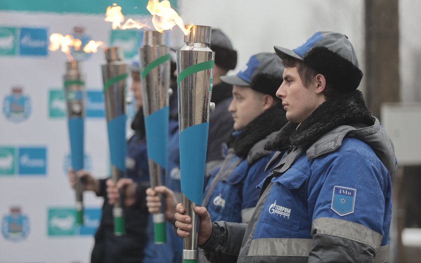 В городе Остров Псковской области введен в эксплуатацию газопровод для догазификации микрорайона Лапинки