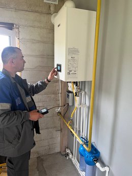 В деревне Загорицы Псковской района  введен в эксплуатацию газопровод