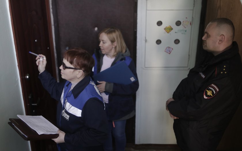 Газовики провели очередной рейд по абонентам- должникам в  Пскове