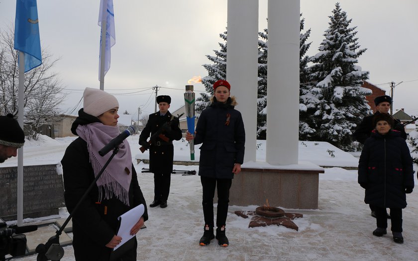 В г. Печоры Псковской области подключен к сетевому газу Вечный огонь