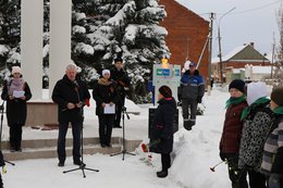 В г. Печоры Псковской области подключен к сетевому газу Вечный огонь