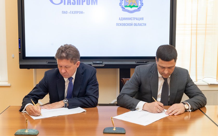 «Газпром» строит в Псковской области два новых газопровода