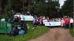 Газовики Псковской области поддержали акцию «Всероссийский экологический субботник – Зеленая Россия»