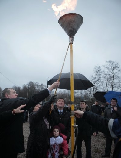 Природный газ пришел еще в один населенный пункт Псковского района