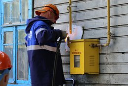 В частном секторе Пскова прошел рейд по отключению от газоснабжения абонентов-должников